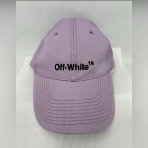 Off-White Seasonal Lilac Cap Hat One Size